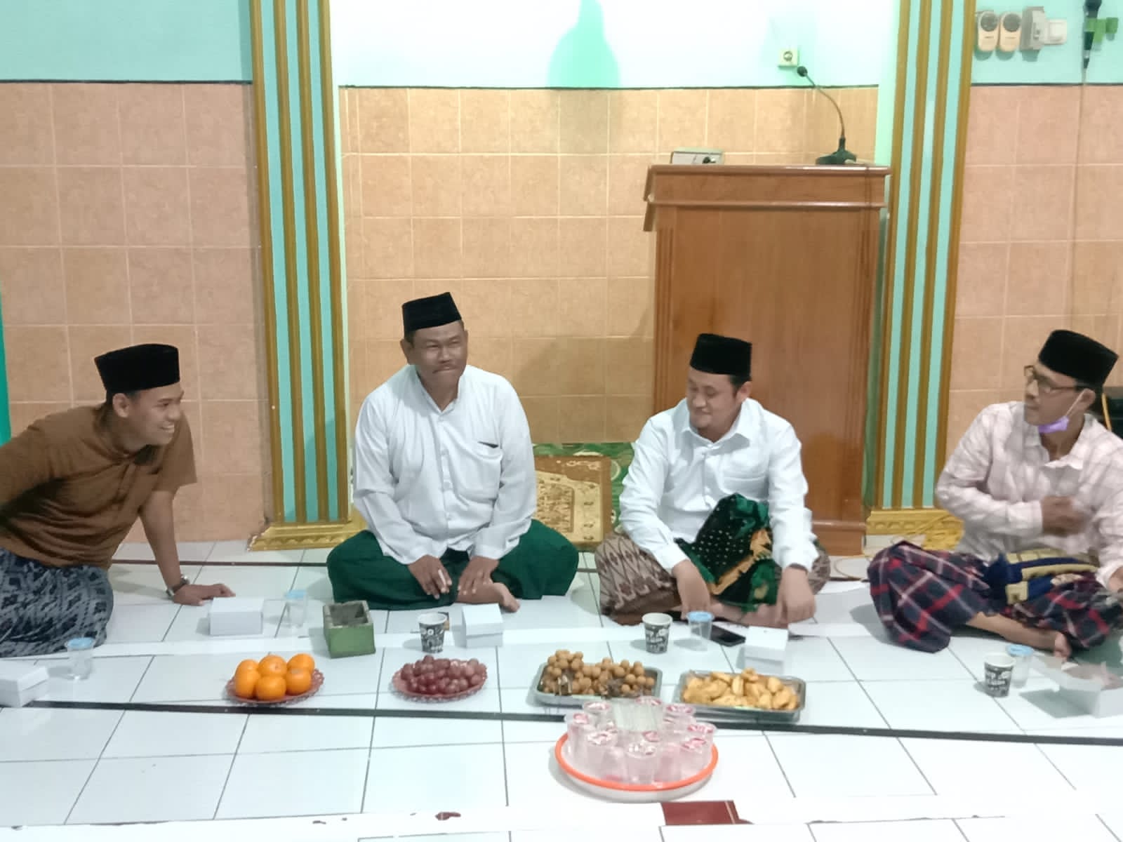 Tarhim dan Tasyakuran Harlah Ansor ke - 88Sabtu, 23/4/2022Bertempat di Masjid Al- AMIN Mulyoharjo