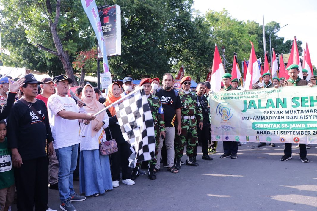Jalan Sehat Gebyar Muktamar Muhammadiyah & Aisyiyah ke-48 serentak Se-Jawa Tengah