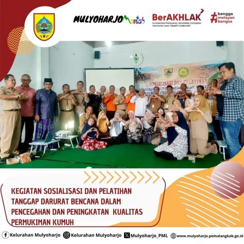 Kegiatan Sosialisasi dan Pelatihan Tanggap Darurat Bencana