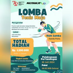 Kegiatan Lomba Antar RW se Kelurahan Mulyoharjo Untuk Memperingati HUT RI ke-79