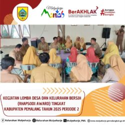 Kegiatan Lomba Desa dan Kelurahan Bersih (Rhapsodi Award)