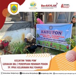 Gerakan "Rabu Pon" Kelurahan Mulyoharjo