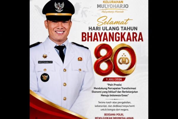 Selamat Hari Ulang Tahun Bhayangkara ke-80, 1 Juli 2026
