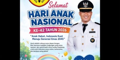 Selamat Hari Anak Nasional ke-42 Tahun 2026
