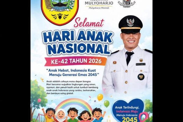 Selamat Hari Anak Nasional ke-42 Tahun 2026