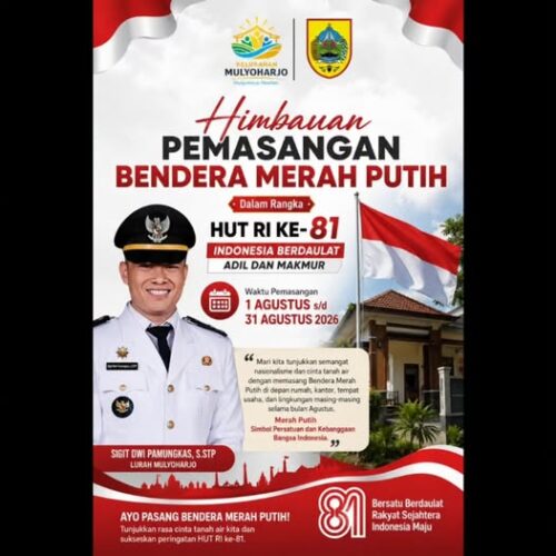 AYO KIBARKAN BENDERA MERAH PUTIH!